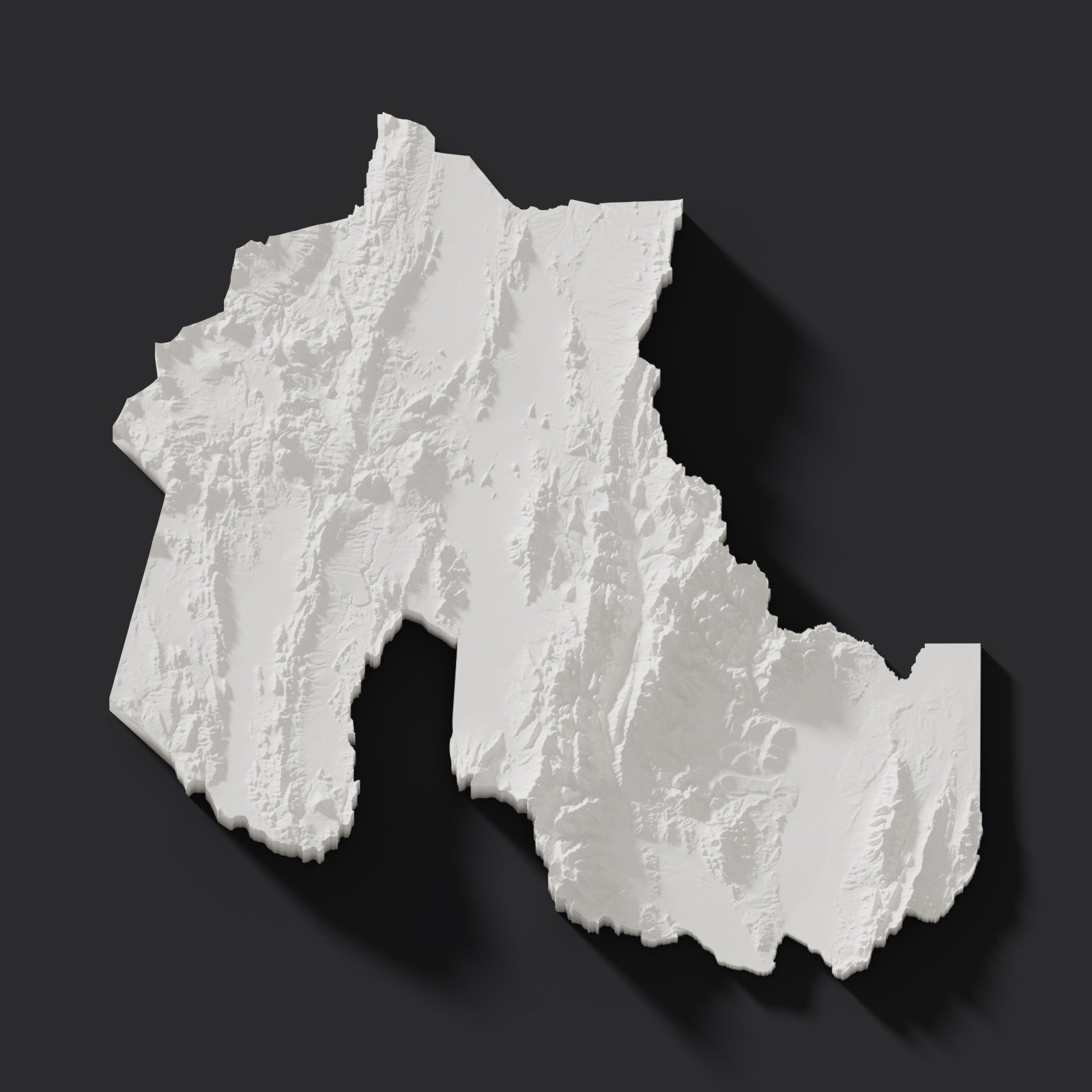 Jujuy en relieve 3D