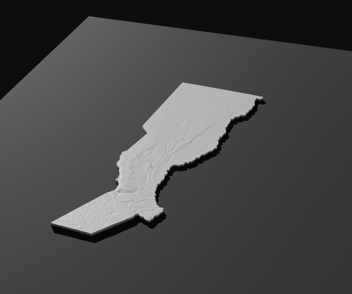 Santa Fe en relieve 3D · 22 cm, foto 3. Relieves. Zen vibe