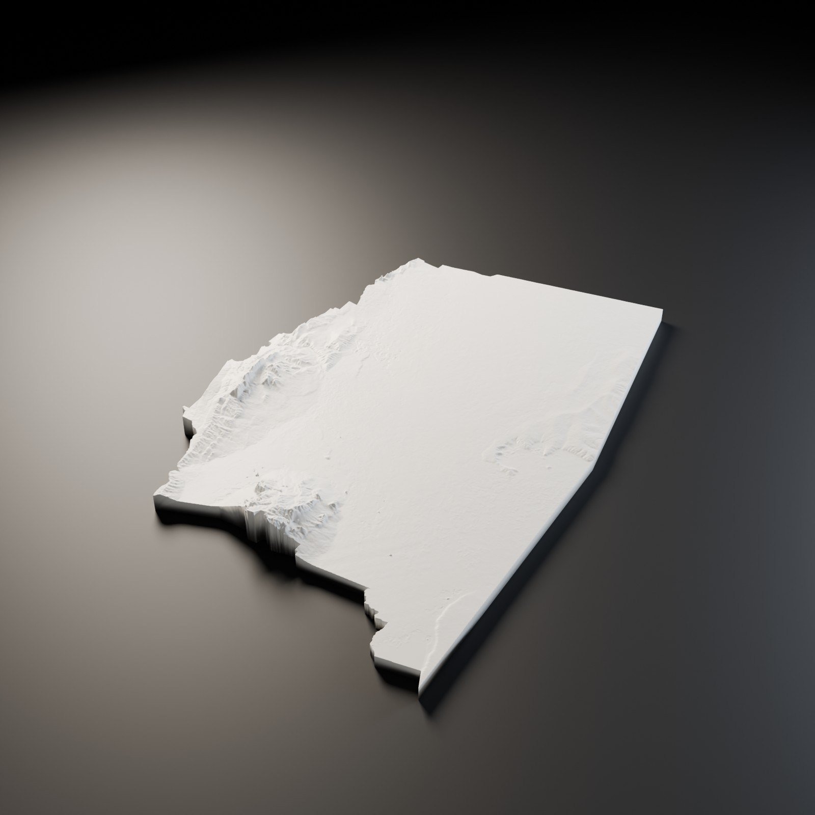 Santiago del Estero en relieve 3D · 22 cm. Relieves. Zen vibe