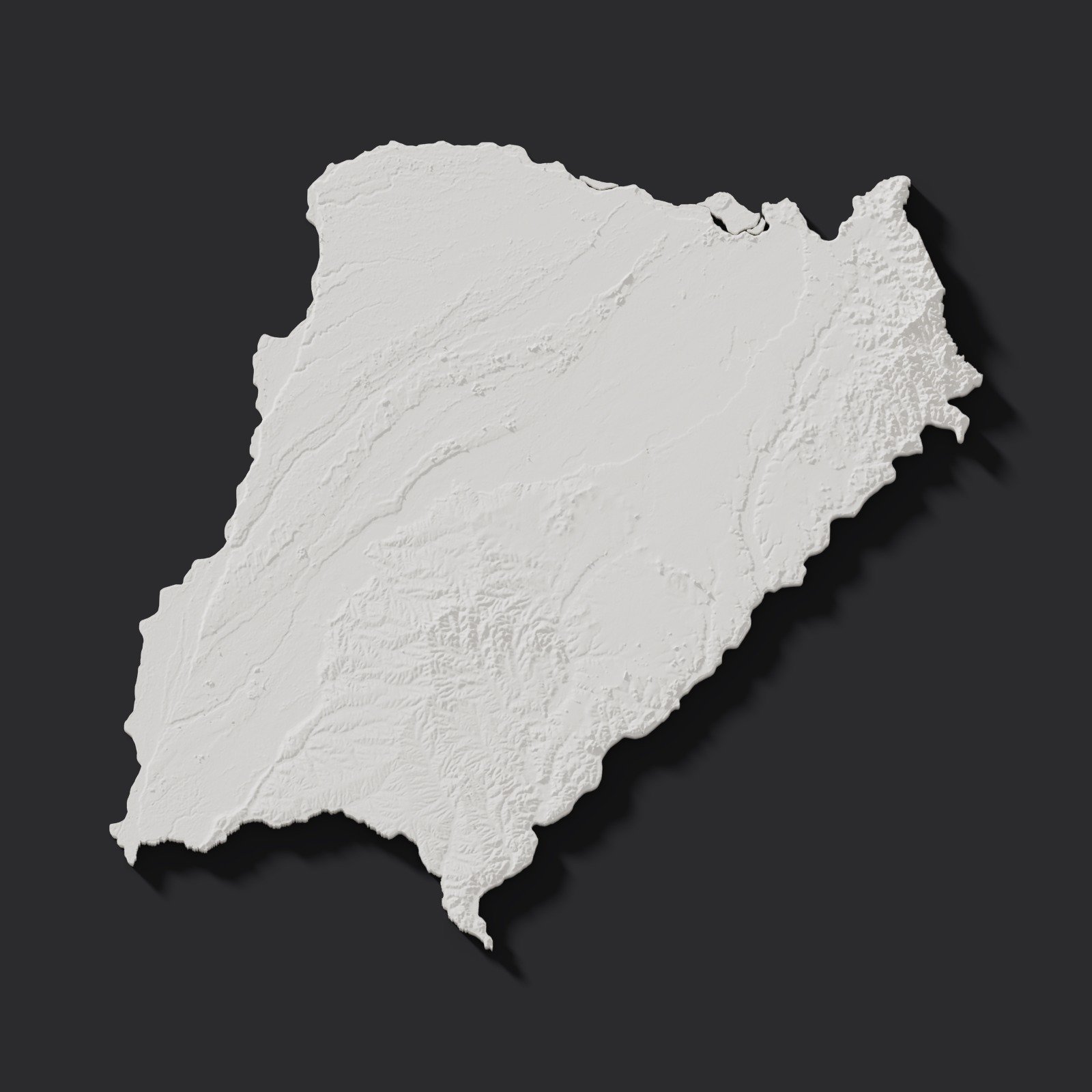 Corrientes en relieve 3D