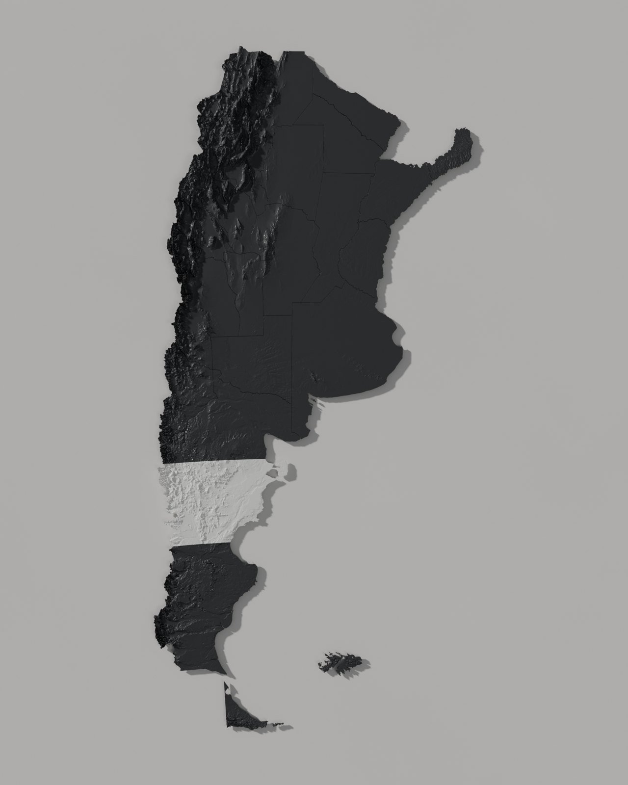 Argentina por provincias · 48 a 100 cm. Mapas. Zen vibe