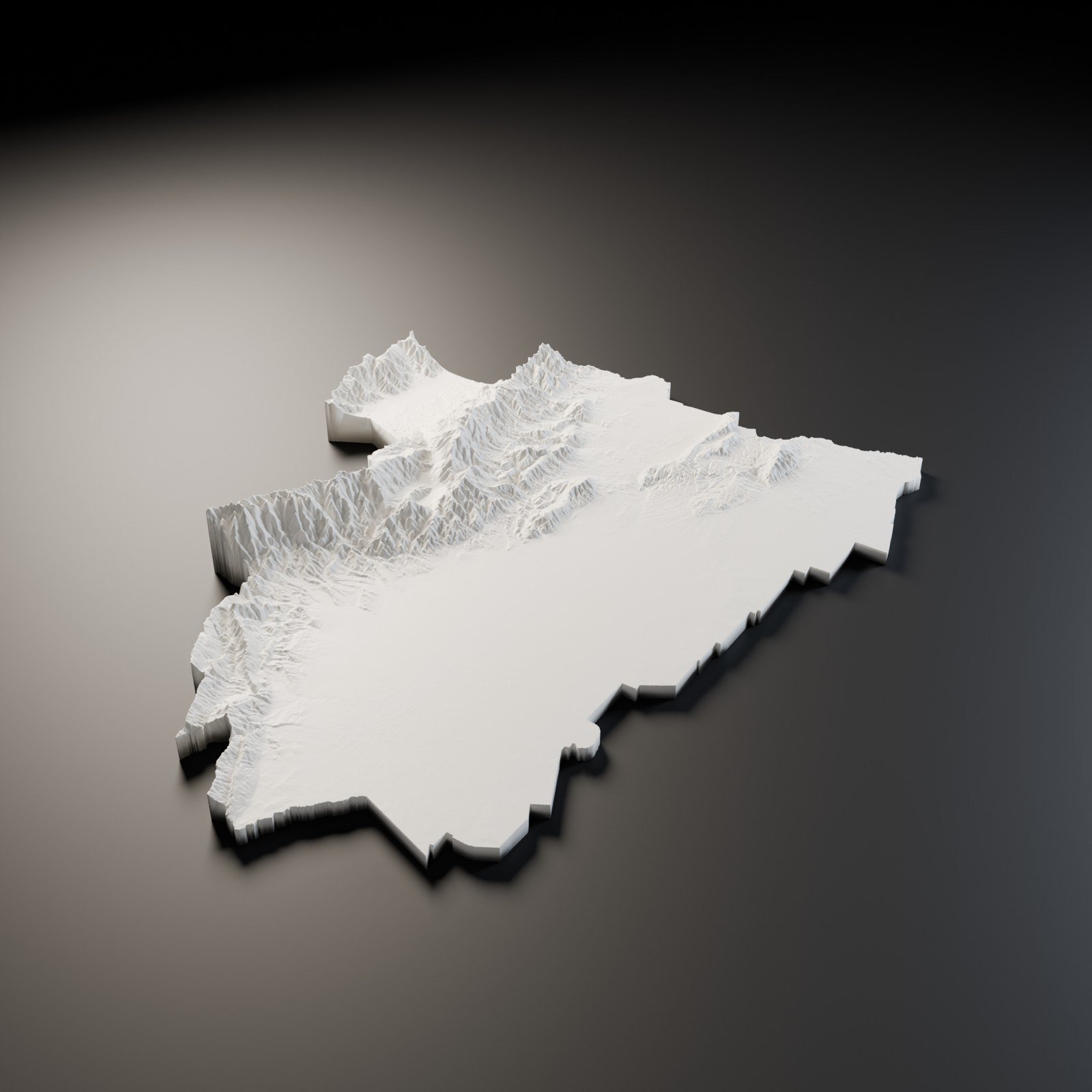Tucumán en relieve 3D · 22 cm. Relieves. Zen vibe