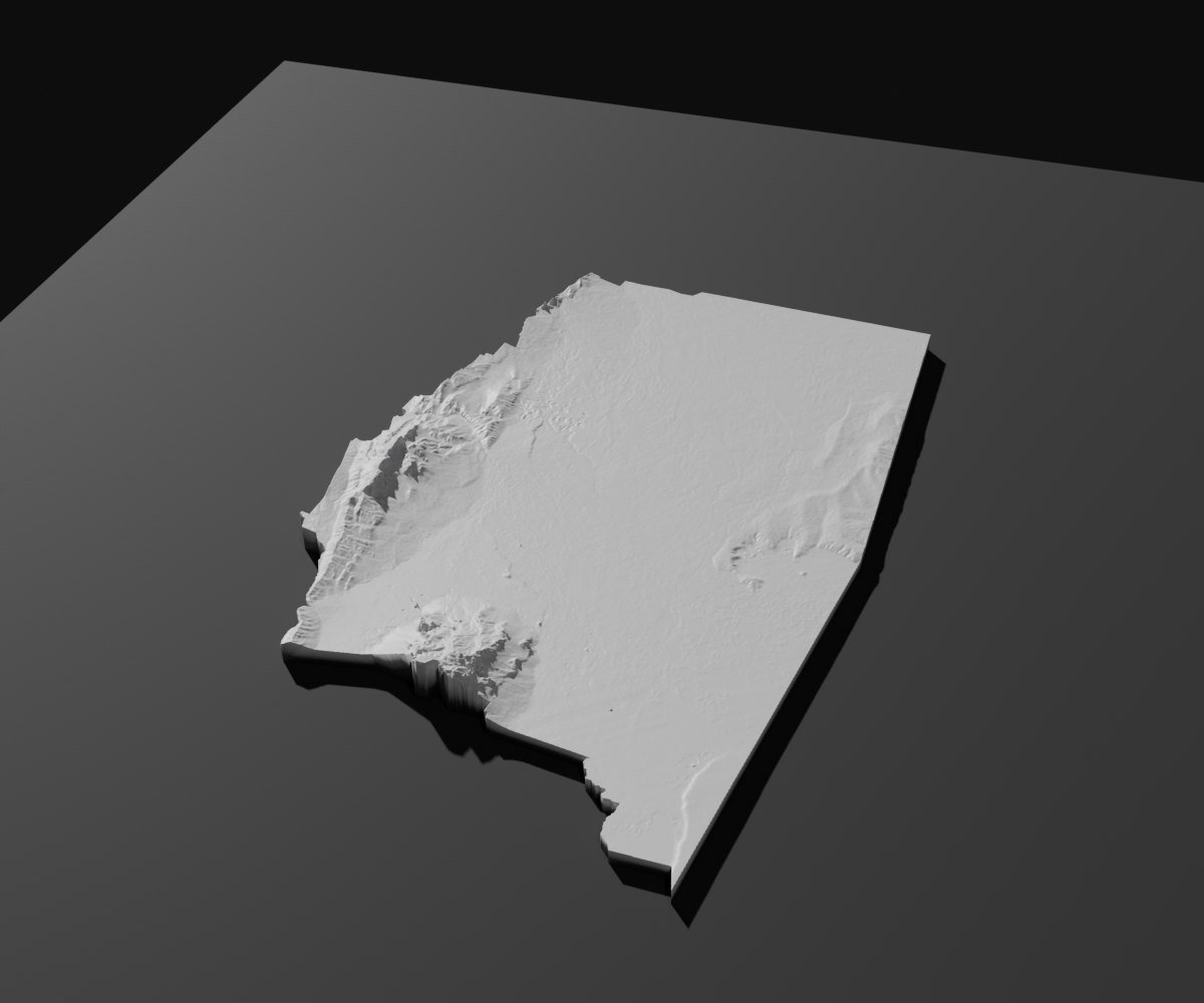 Santiago del Estero en relieve 3D · 22 cm, foto 3. Relieves. Zen vibe