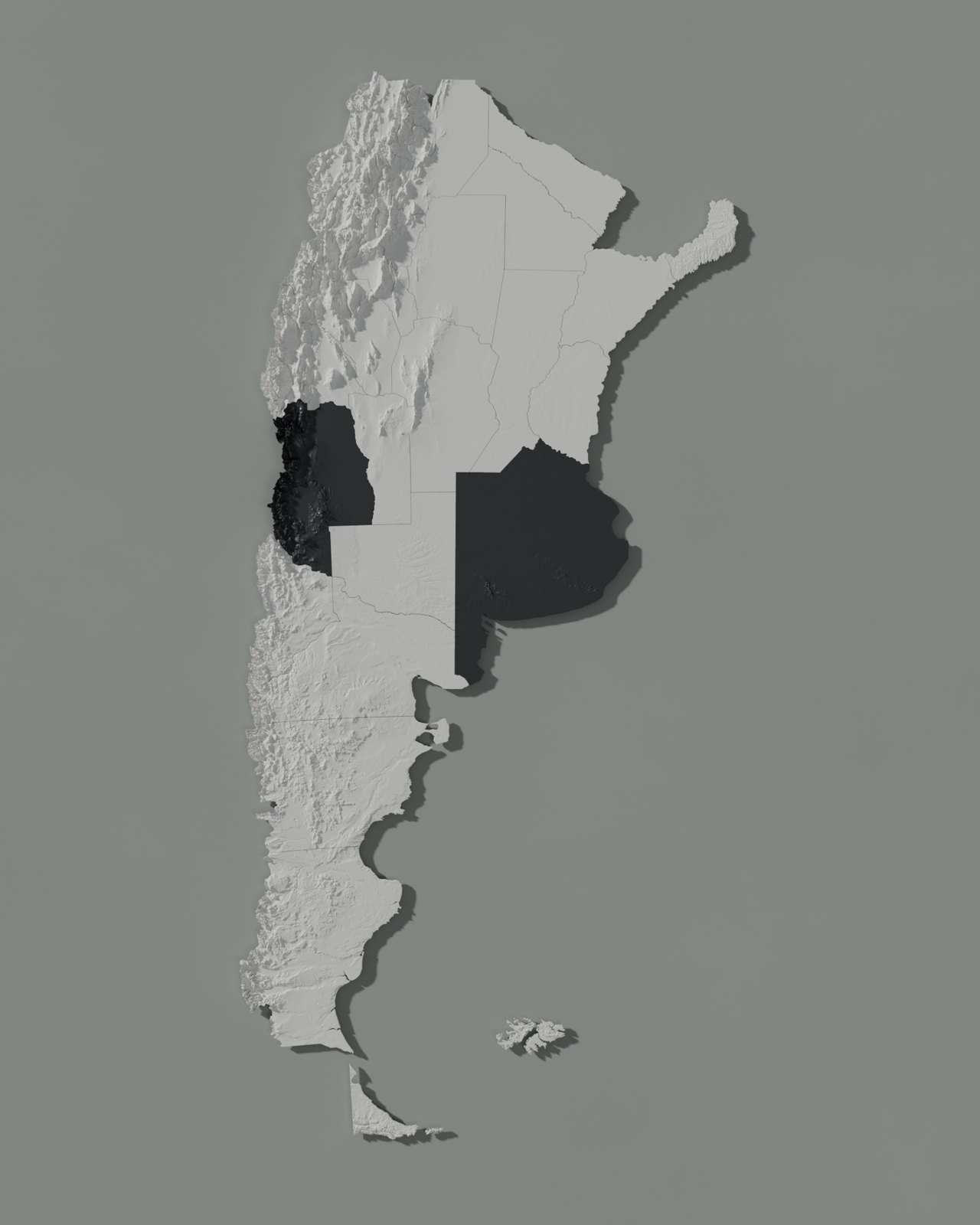 Argentina por provincias · 48 a 100 cm, foto 5. Mapas. Zen vibe