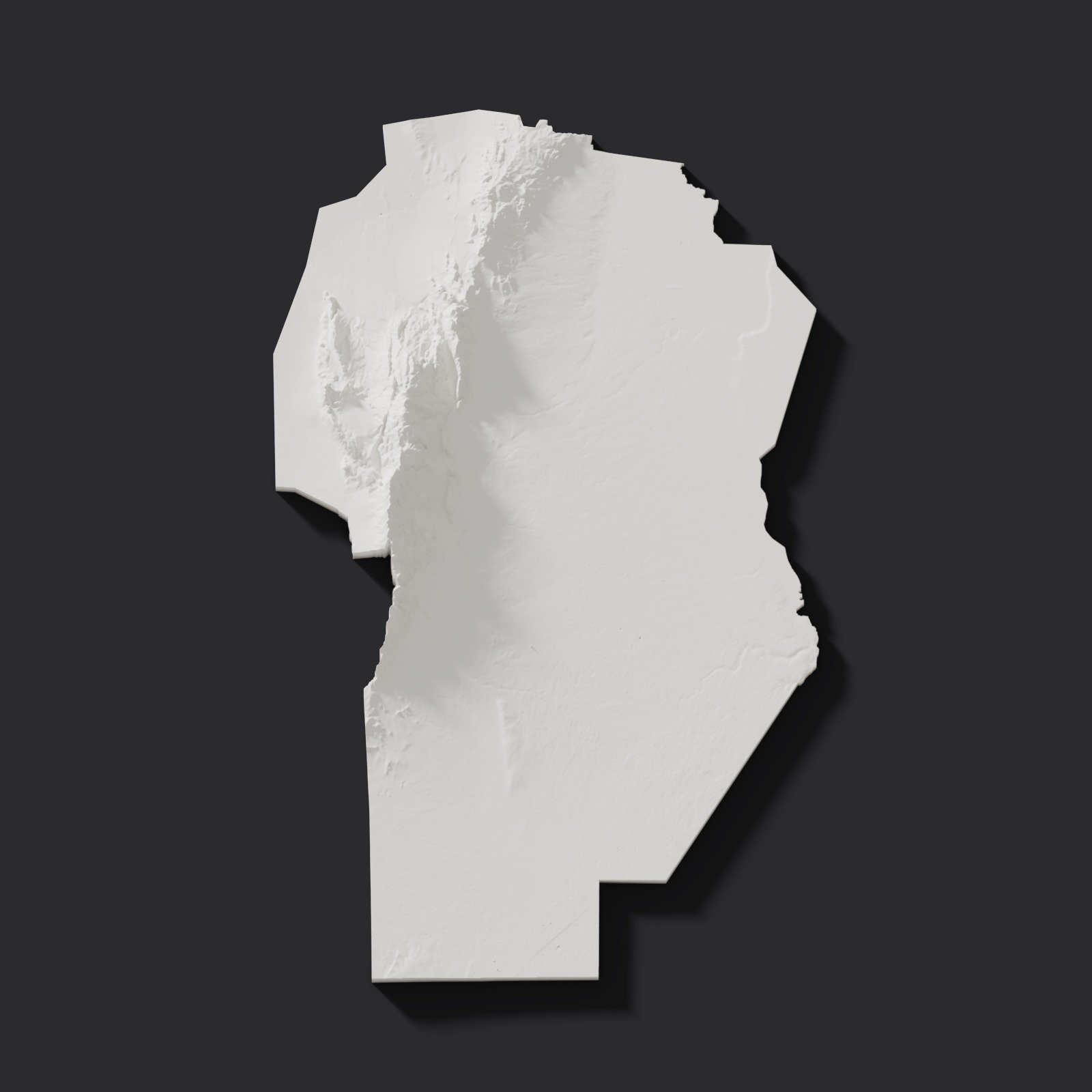 Córdoba en relieve 3D · 22 cm. Relieves. Zen vibe