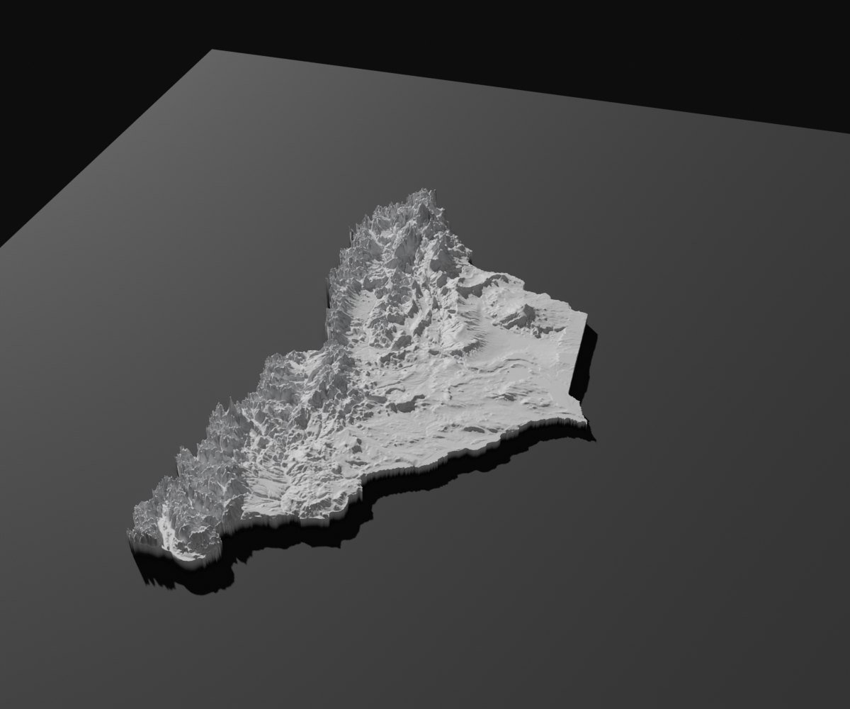 Neuquén en relieve 3D · 22 cm, foto 3. Relieves. Zen vibe