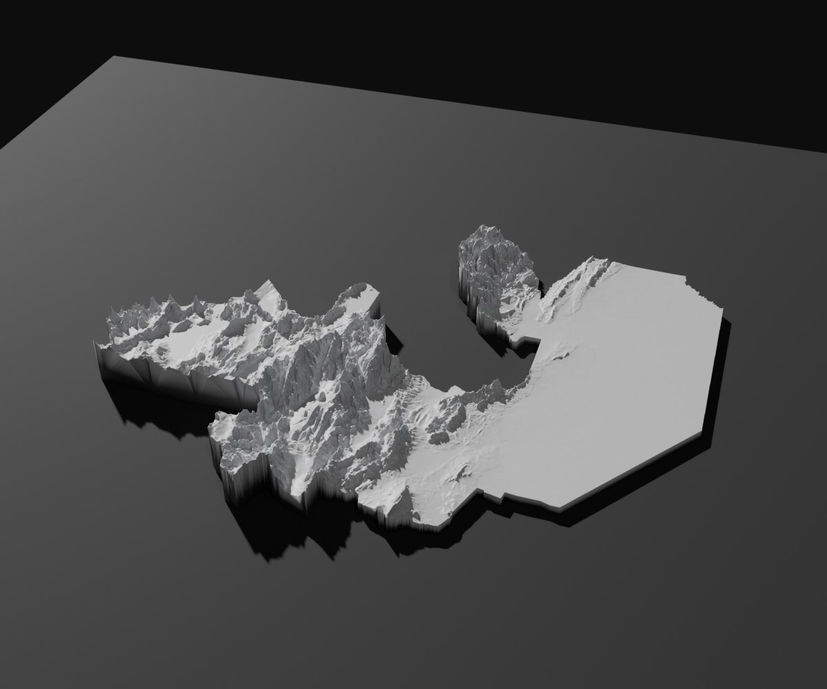 Salta en relieve 3D · 22 cm, foto 3. Relieves. Zen vibe