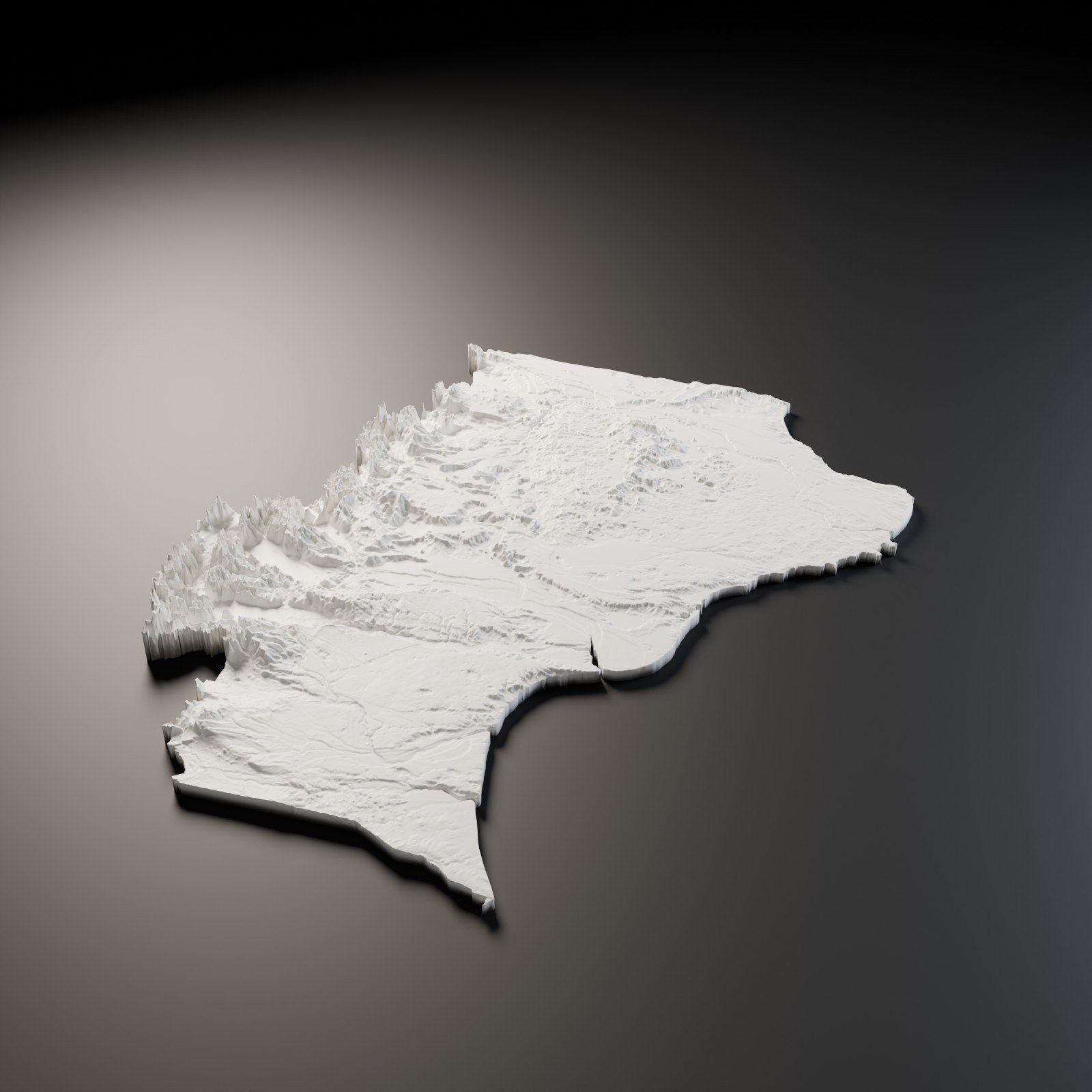 Santa Cruz en relieve 3D · 22 cm. Relieves. Zen vibe