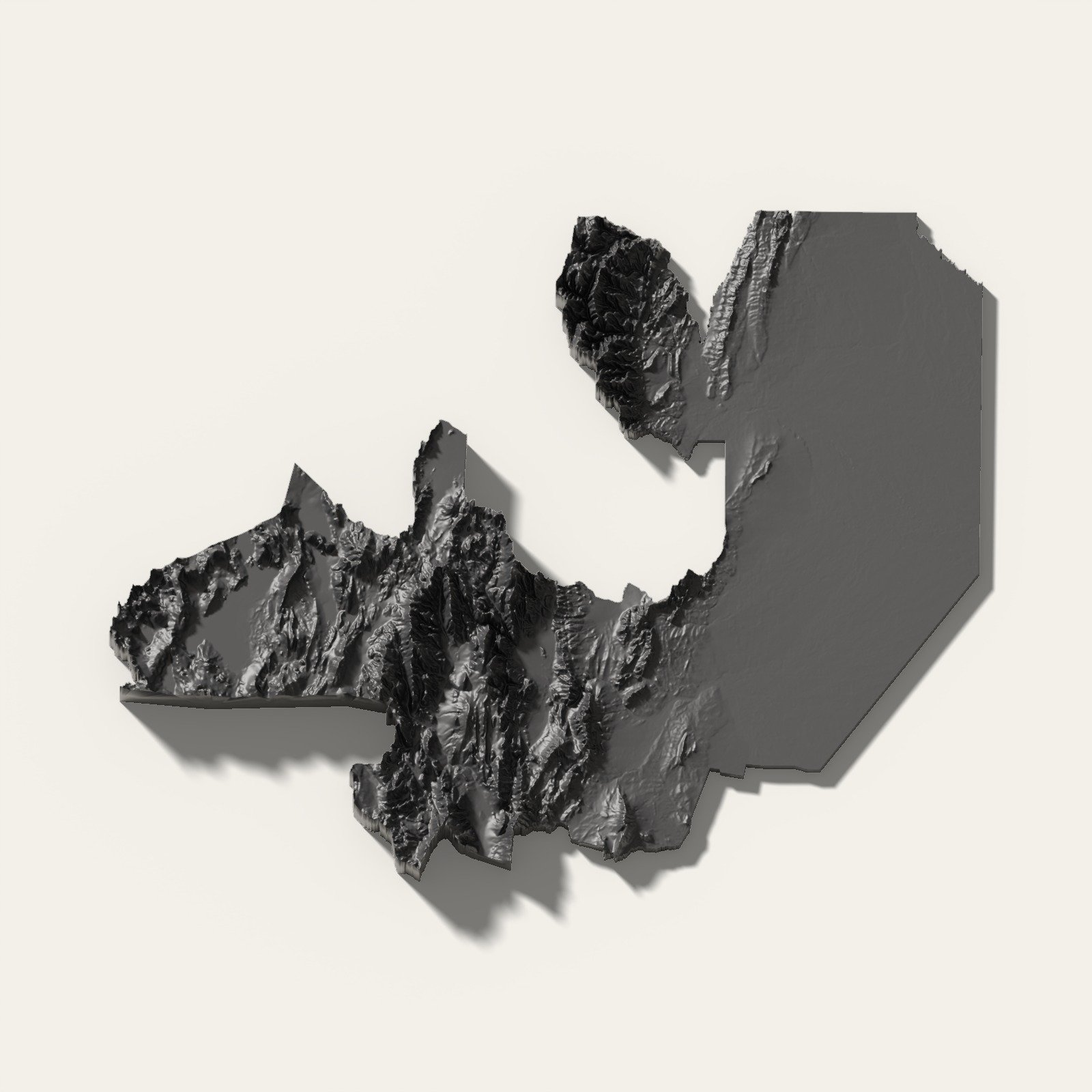 Salta en relieve 3D · 22 cm, foto 4. Relieves. Zen vibe