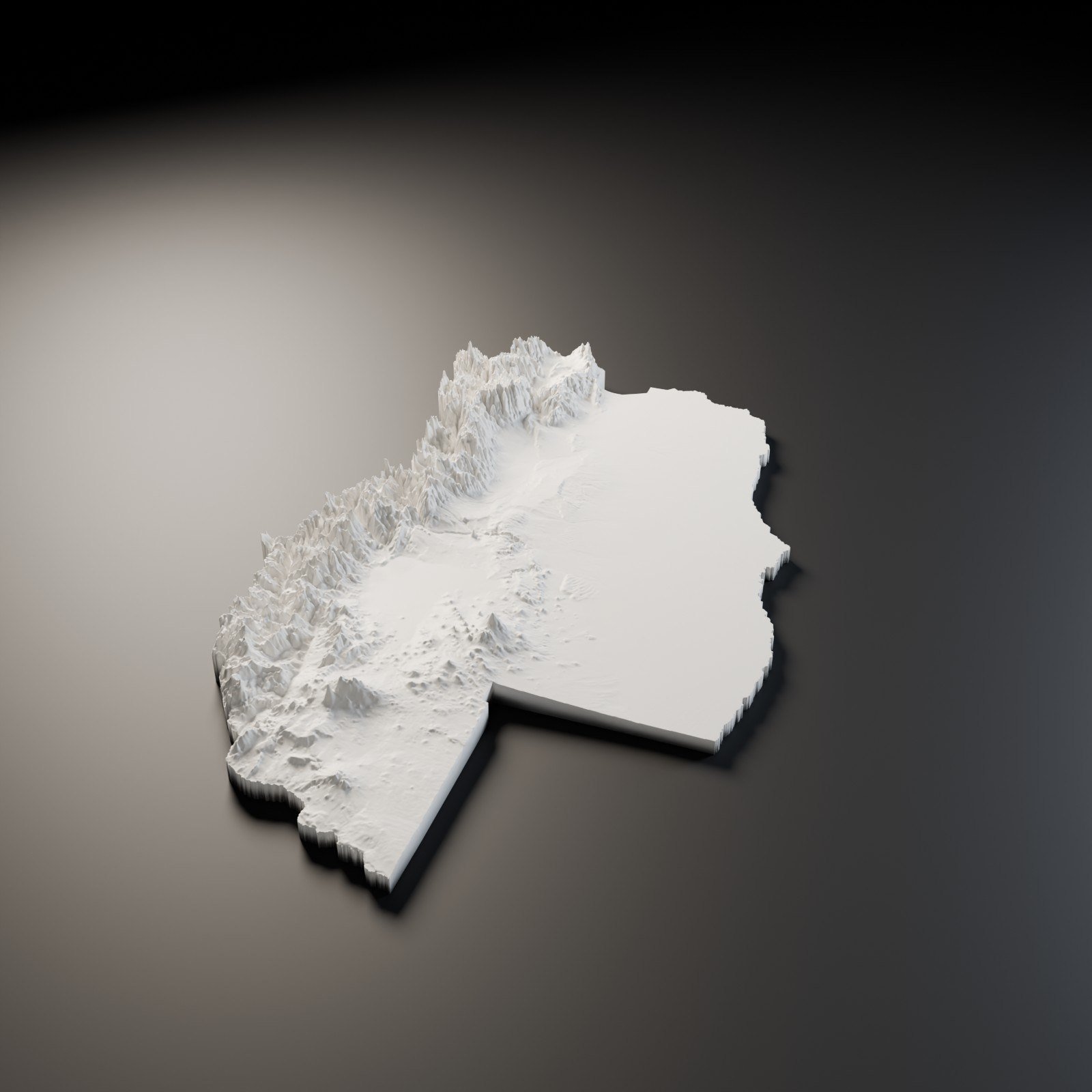 Mendoza en relieve 3D · 22 cm. Relieves. Zen vibe