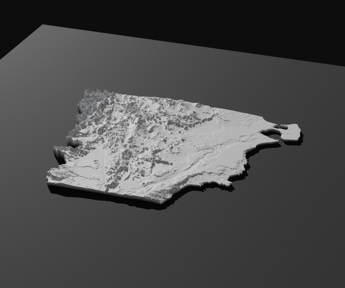 Chubut en relieve 3D · 22 cm, foto 3. Relieves. Zen vibe