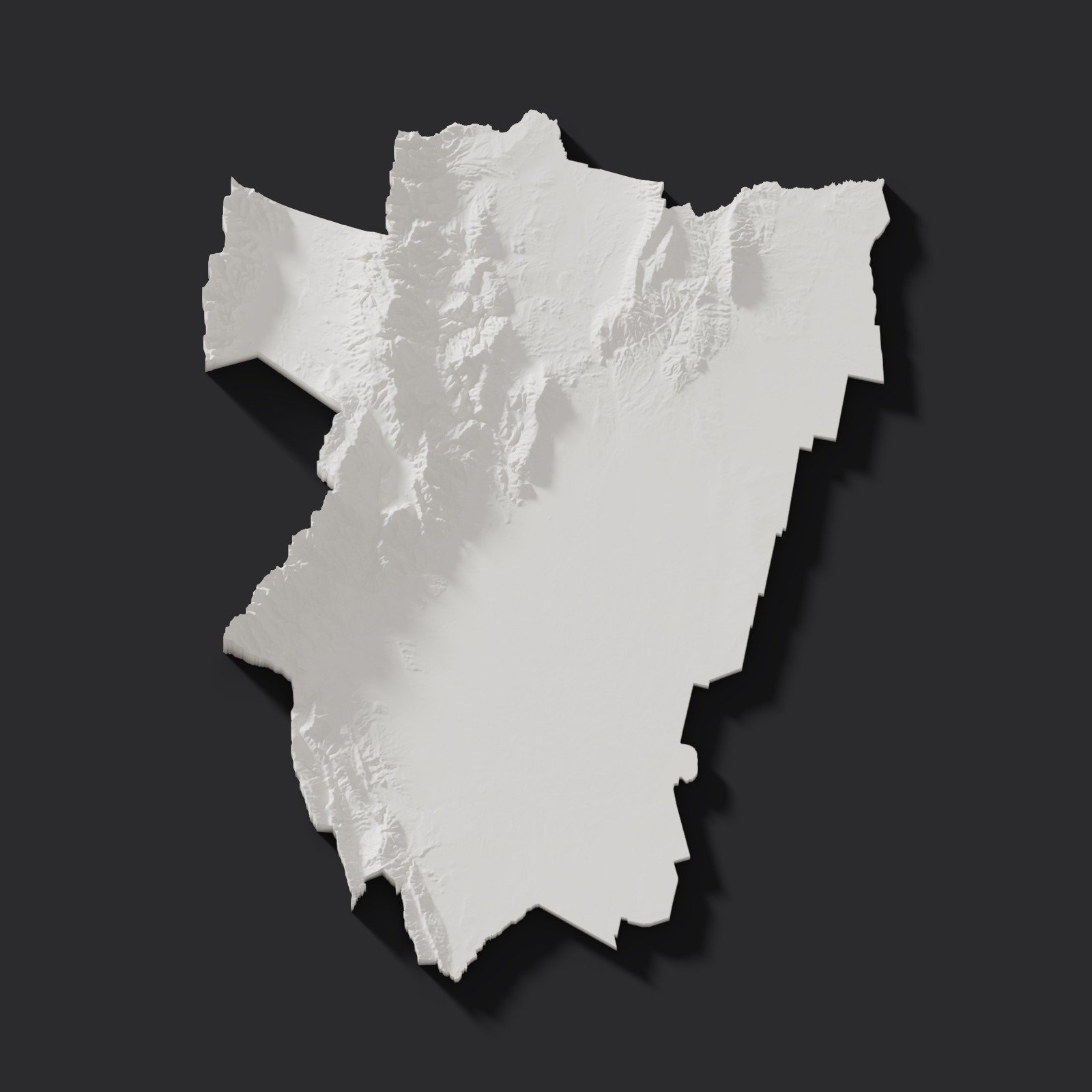 Tucumán en relieve 3D · 22 cm. Relieves. Zen vibe