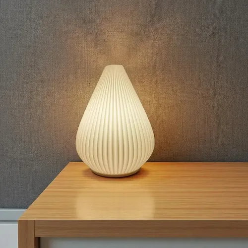 Combo X2 Velador Cono 3D | Diseño Geométrico Minimalista